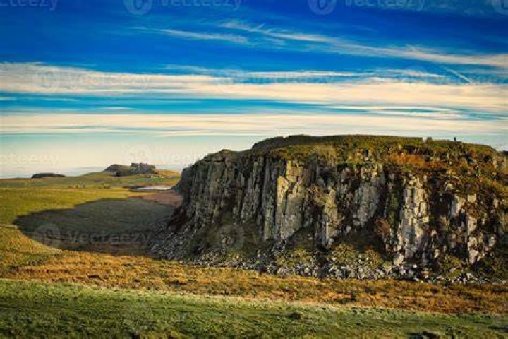 Rugged cliff