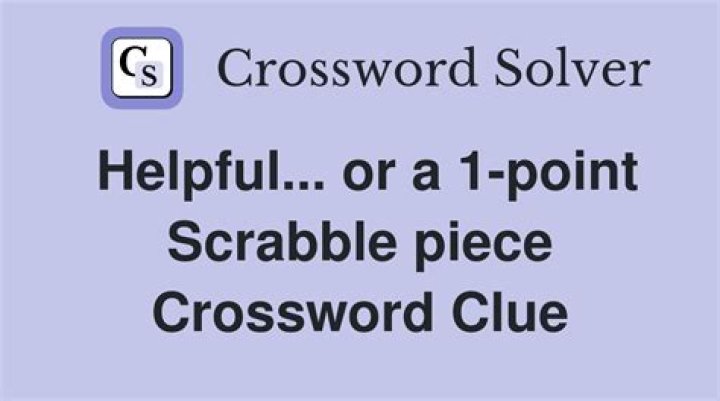 Scrabble piece