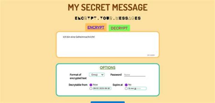 Secret message