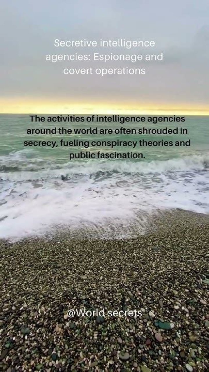 Secretive intelligence operative