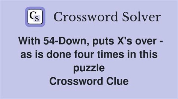 See 54-Down