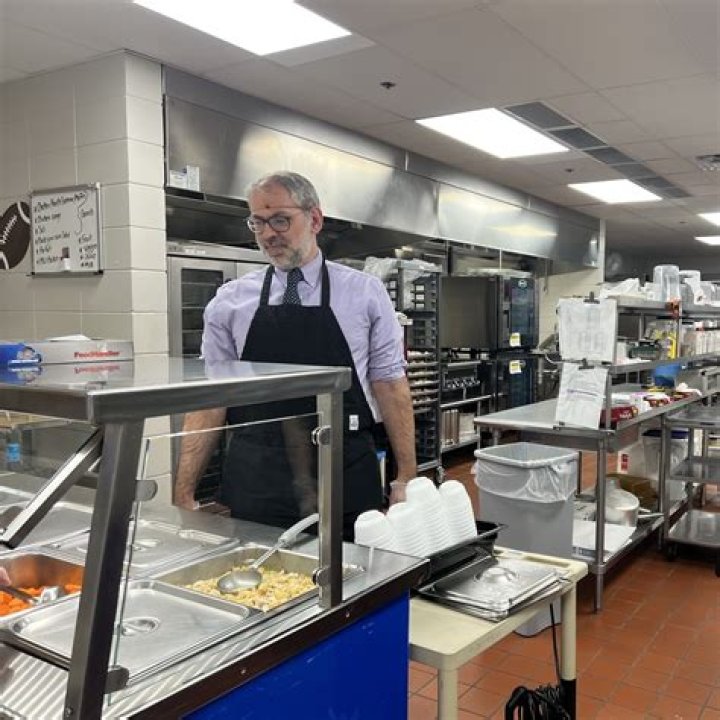 Served lunch to
