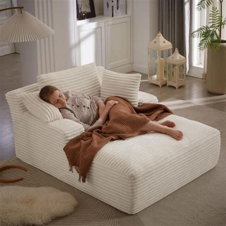 Settle down on a sofa