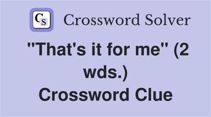 Skip me this round: 2 wds.