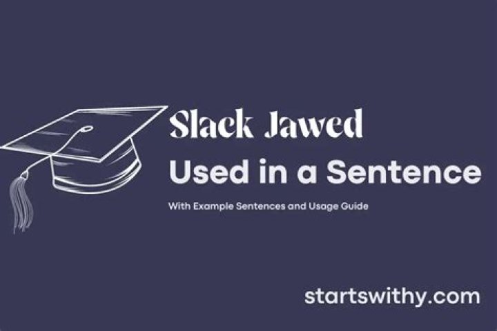 Slack-jawed in amazement