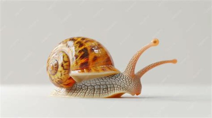 Slow-moving creature with a shell