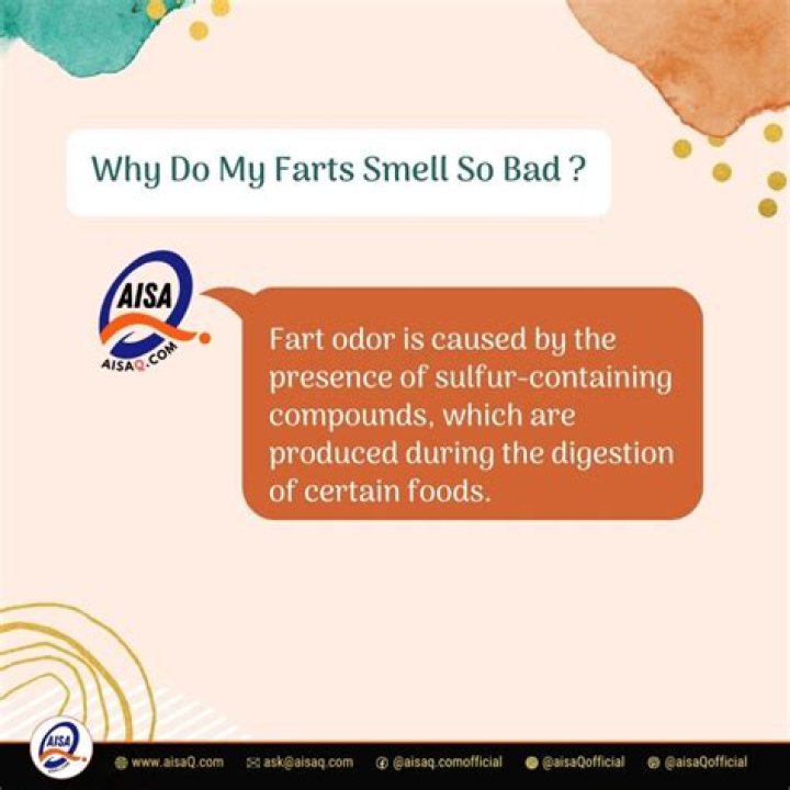 Smell terrible