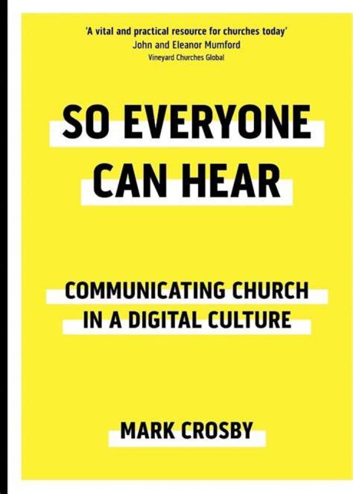 So everyone can hear