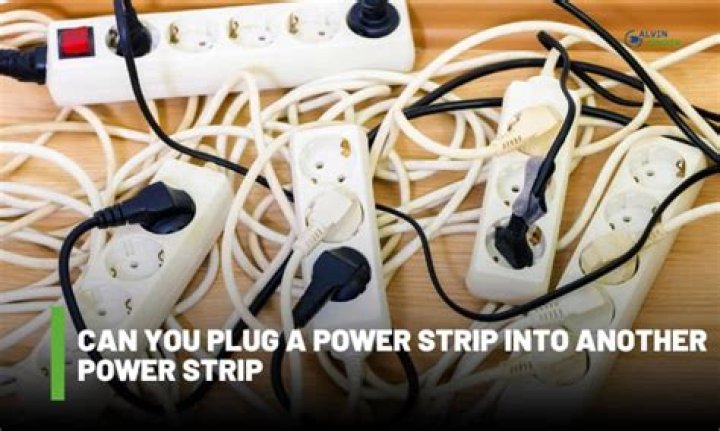 Something stuck into a power strip