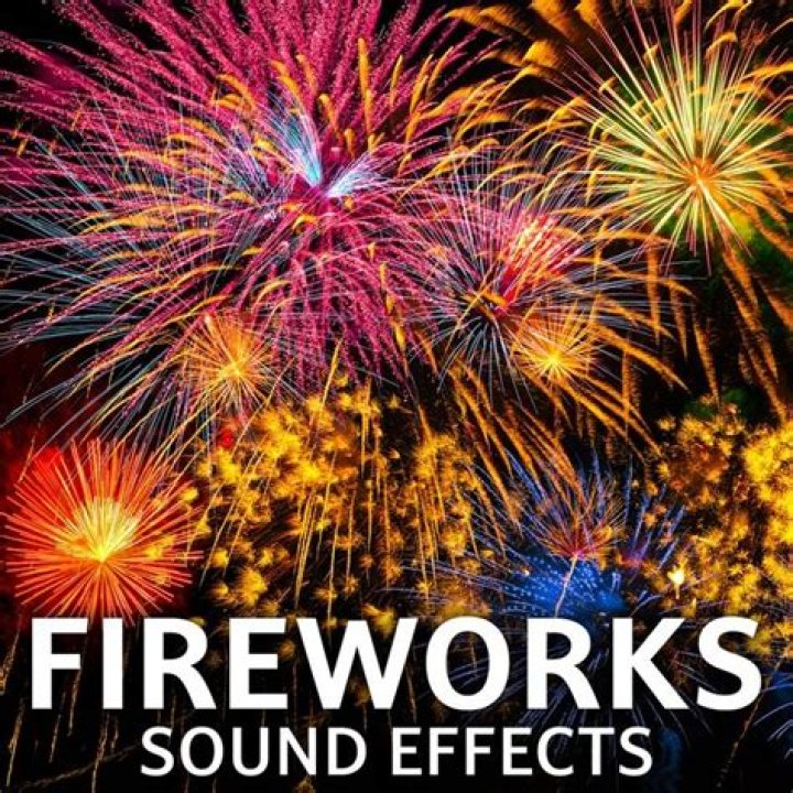 Sound from a firecracker