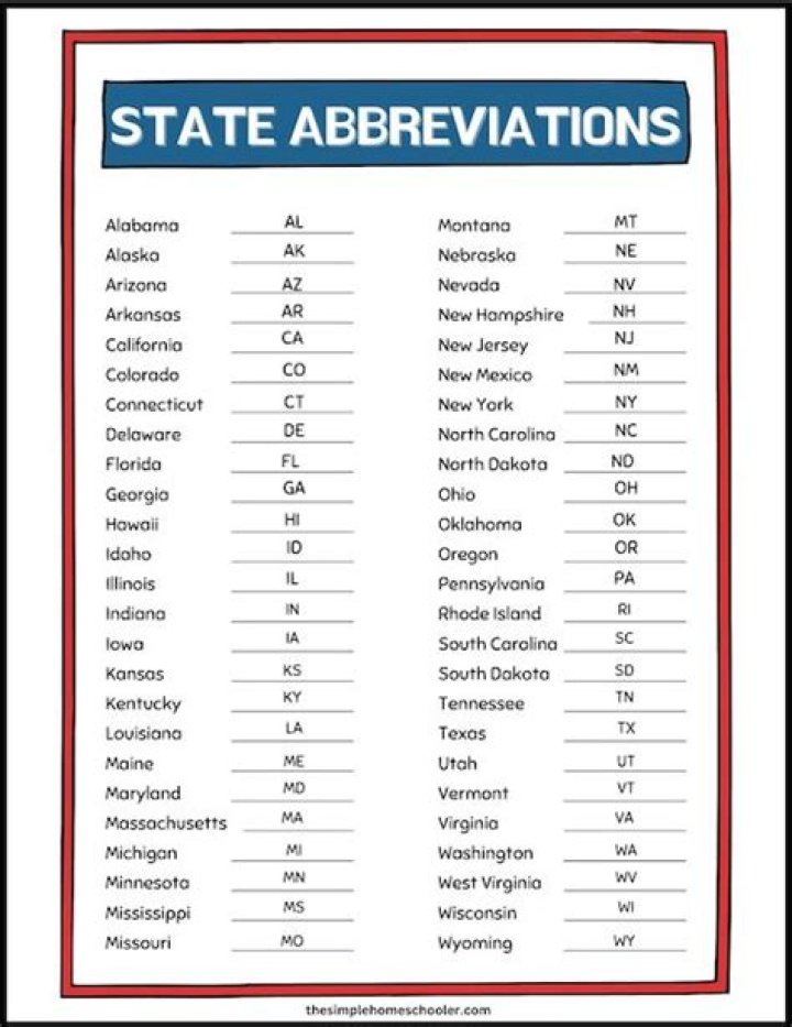 State in words