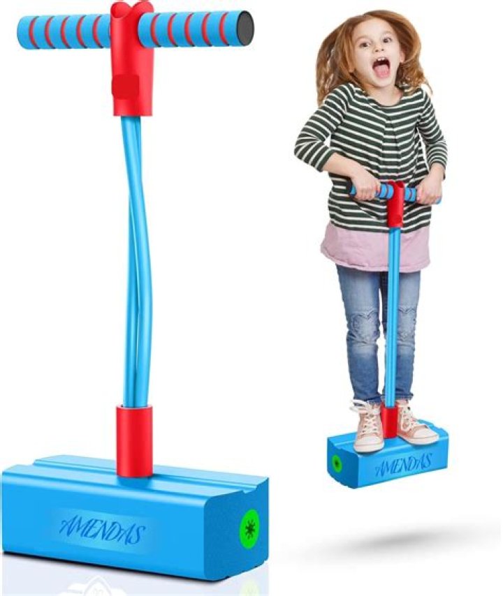 ___ stick (toy used for bouncing)
