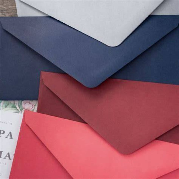 Sticky stuff on envelopes