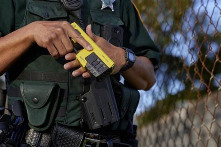 Stops with a Taser