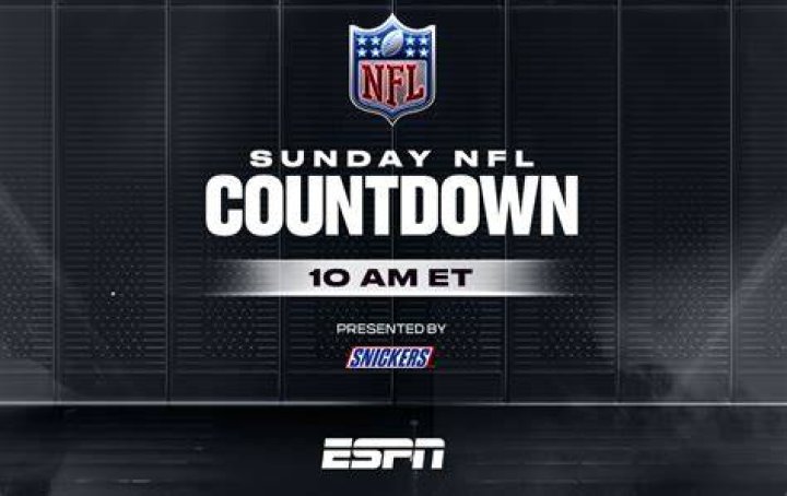 Sunday NFL Countdown channel