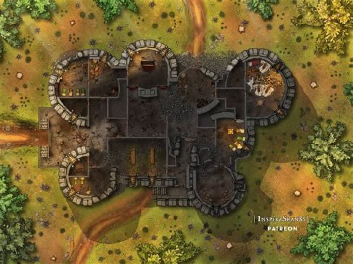 Surround as an enemy castle