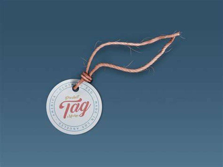 Tag identifying a product
