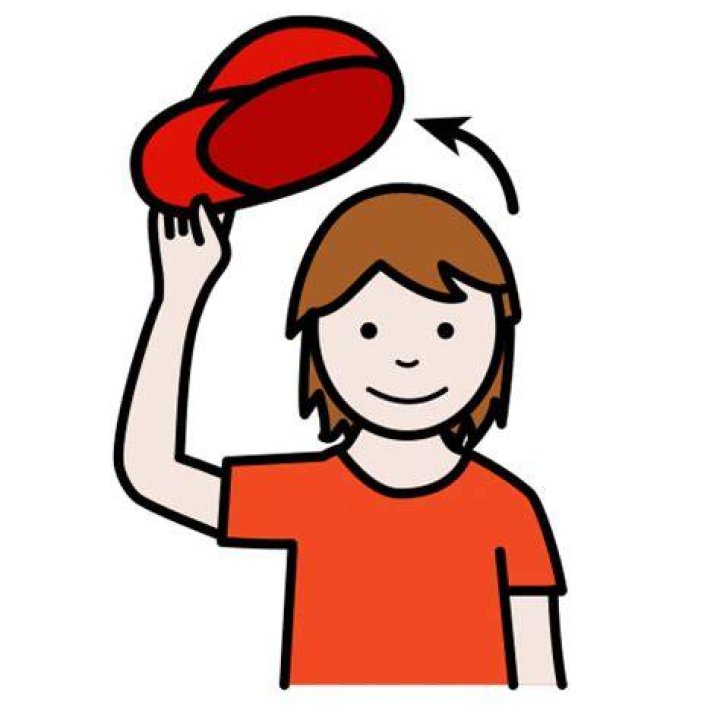 Take off as a hat