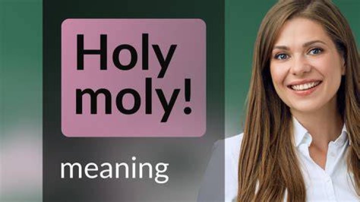 Text message's Holy moly!