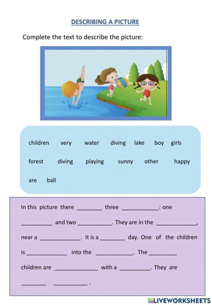 ___ the picture?