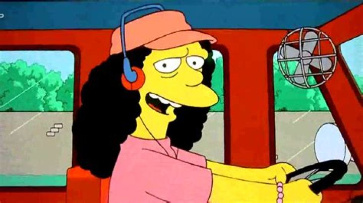 The Simpsons bus driver