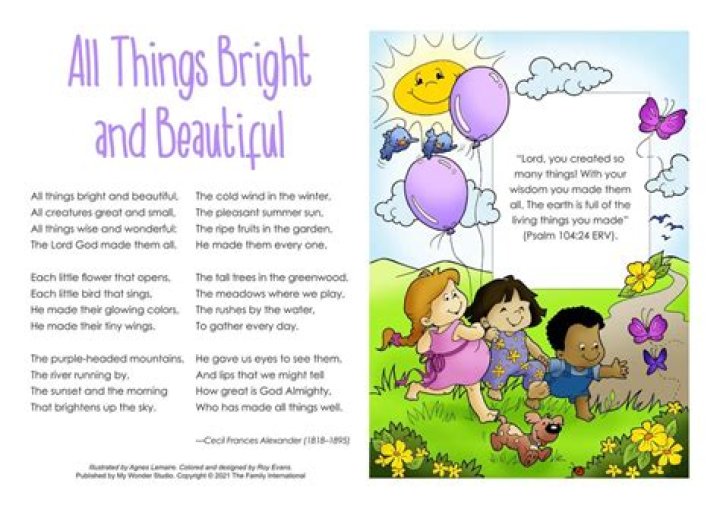 ___ Things Bright and Beautiful