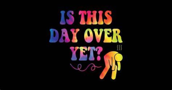 This ___ over yet!