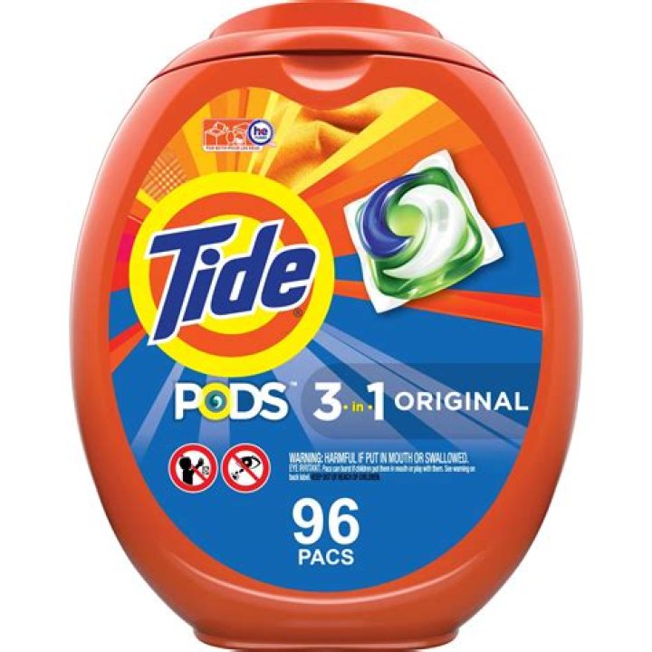 Tide detergent capsule