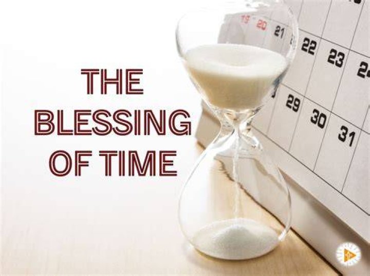 Timely blessing