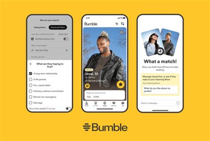 Tinder or Bumble for example
