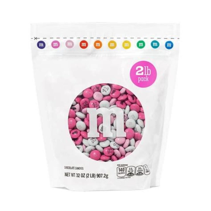 Tiny M&M candy