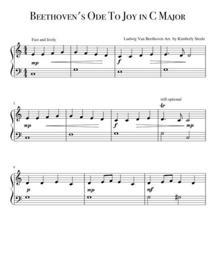 ___ to Joy (Beethoven work)