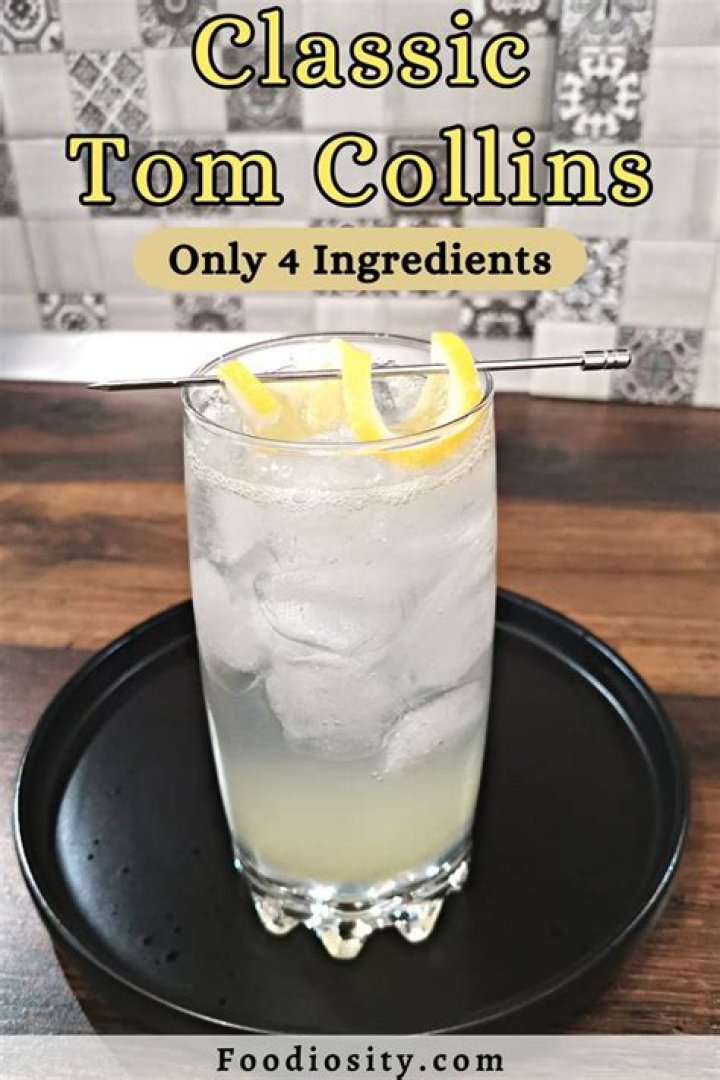 Tom Collins ingredient
