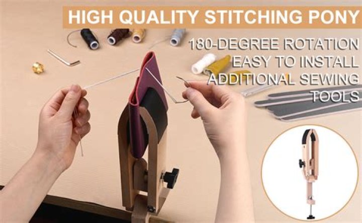Tools for stitching leather or canvas