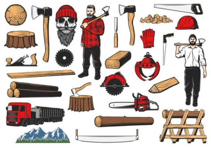 Tools used by lumberjacks