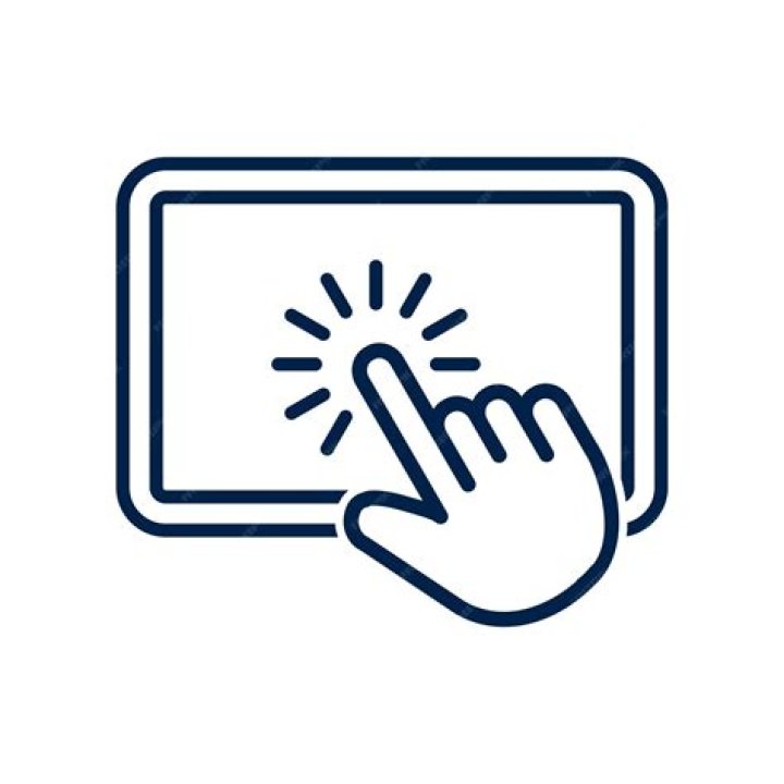 Touchscreen symbol