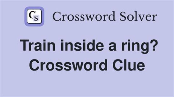 Train inside a ring?
