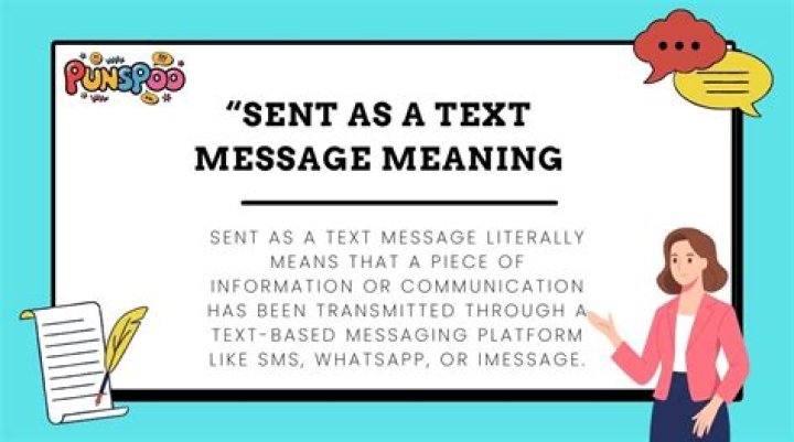 Transmitted as a message