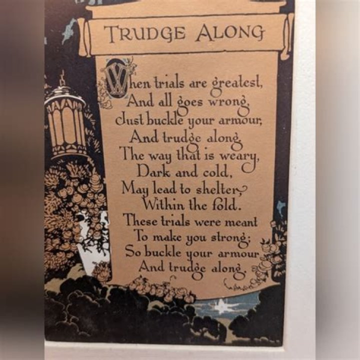 Trudge along