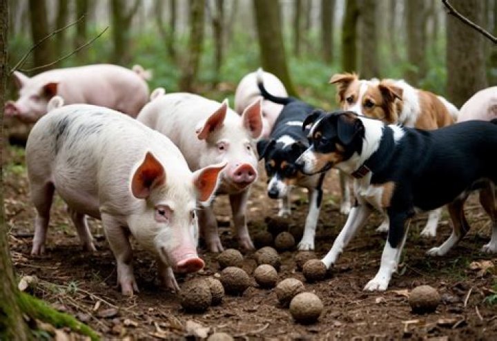Truffle-seeking animals