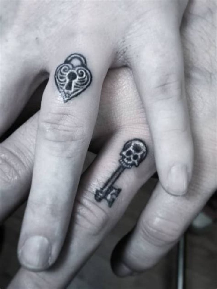 Under ___ and key