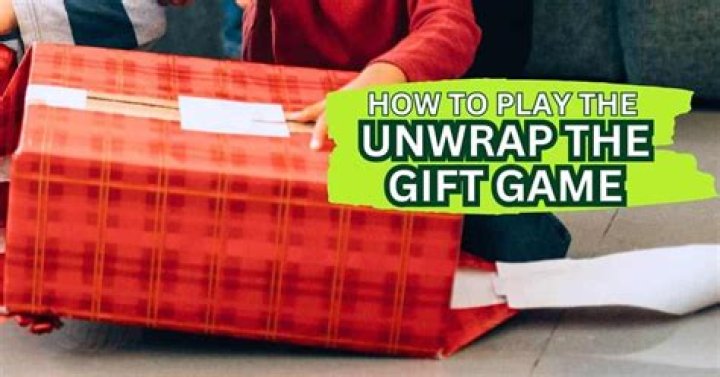 Unwrap as a gift