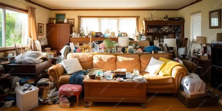 Very cluttered place