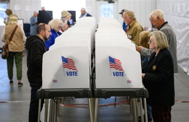 Voting against