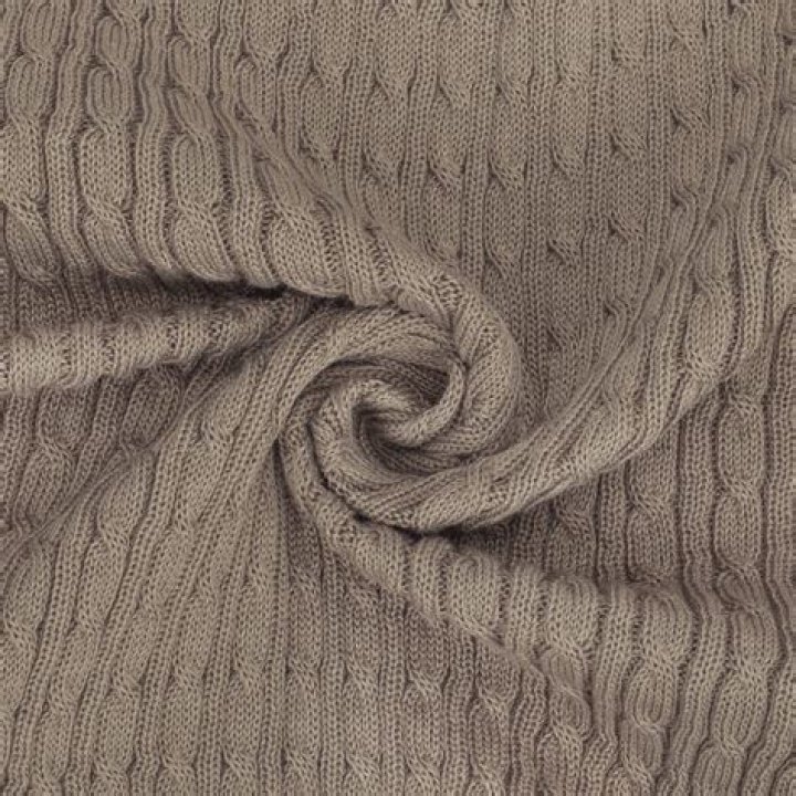 Warm sweater fabric