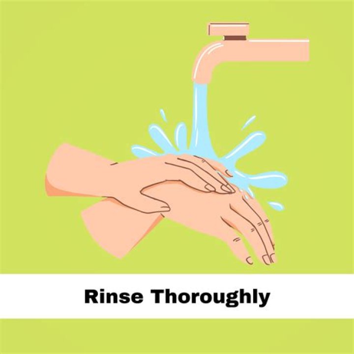 Wash thoroughly