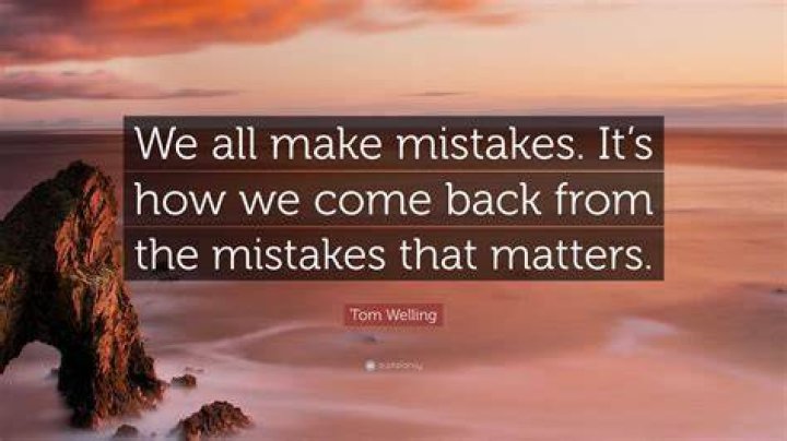 We all ___ mistakes