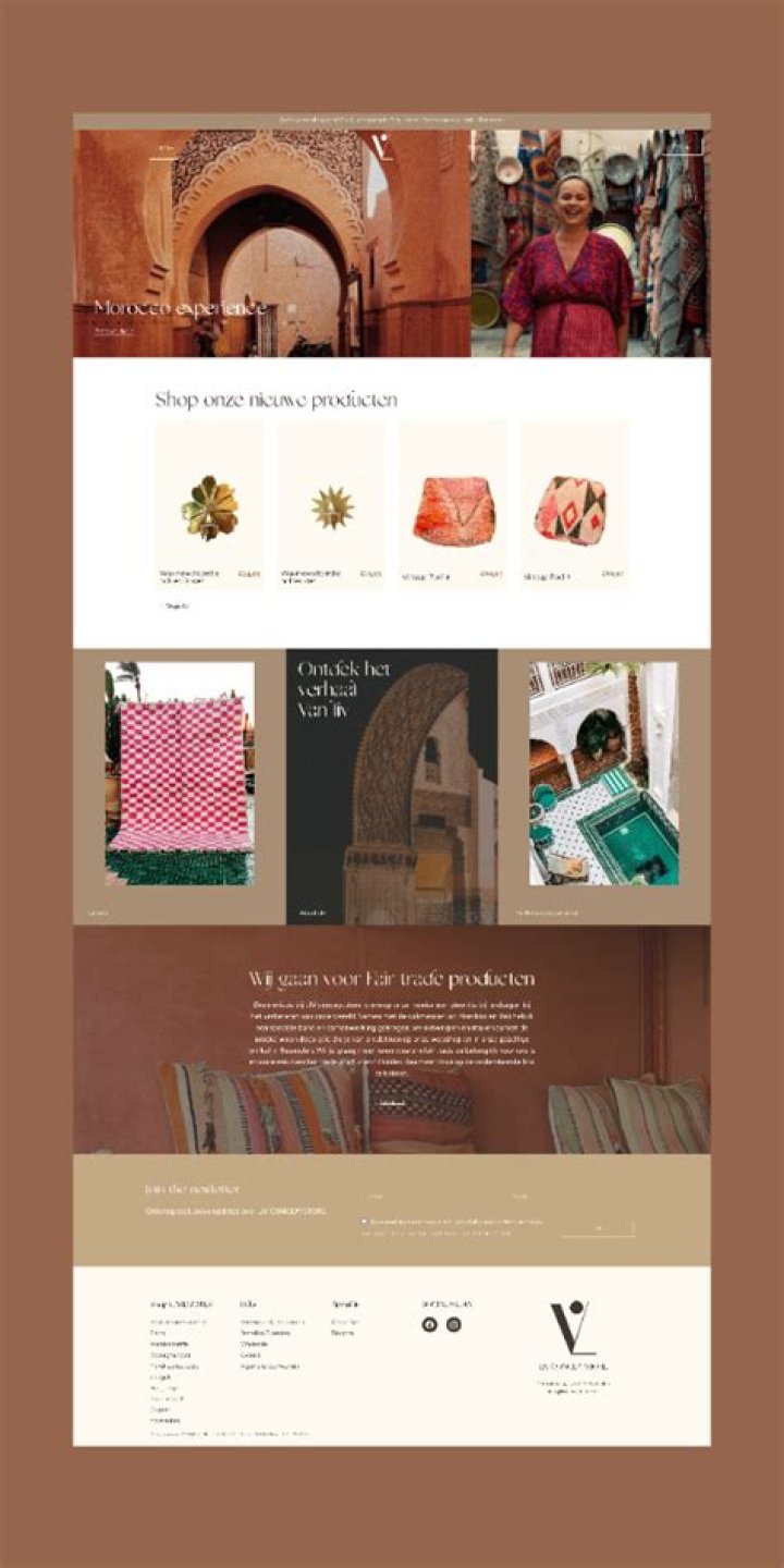 Website for handcrafted goods
