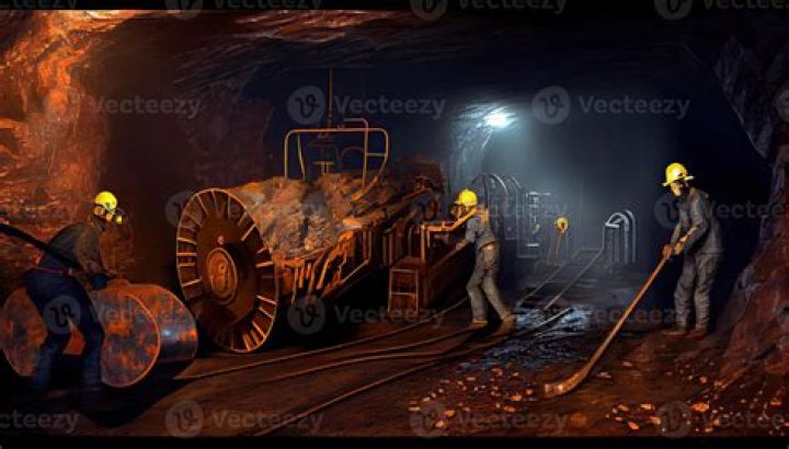 What a miner digs up