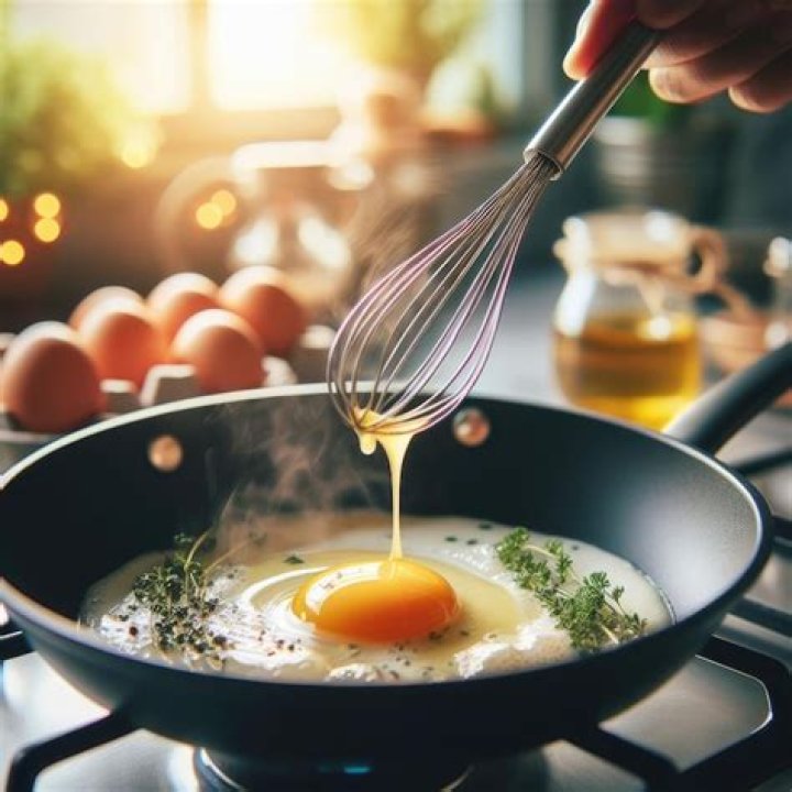 Whisk as eggs